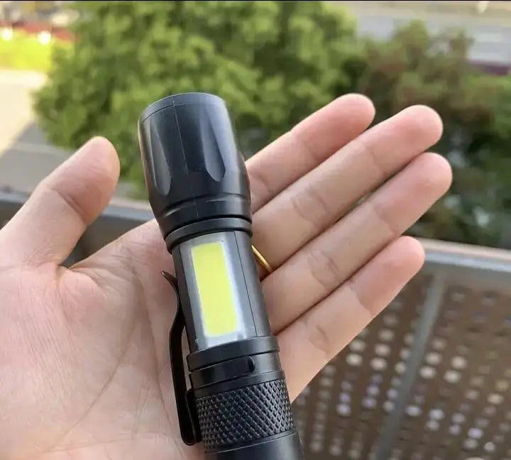 Mini Linterna Tactica Led Recargable Usb